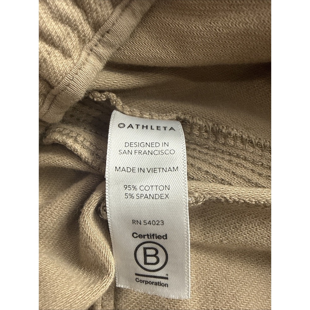 NWT Athleta Farallon Cargo Crop Size 6T Taupe‎ - Picture 9 of 9